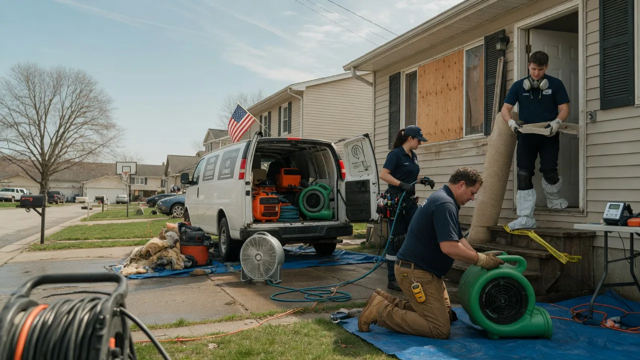 Water Damage Restoration in Nashville, OH near me